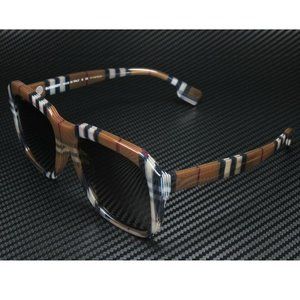 Burberry Dark Check Men's 55mm Sunglasses